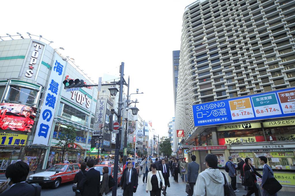 Sotetsu Fresa Inn Shimbashi-Karasumoriguchi Tokio Buitenkant foto